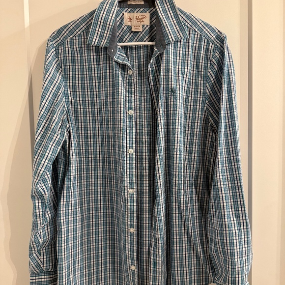 Original Penguin Plaid Shirt - Picture 1 of 3